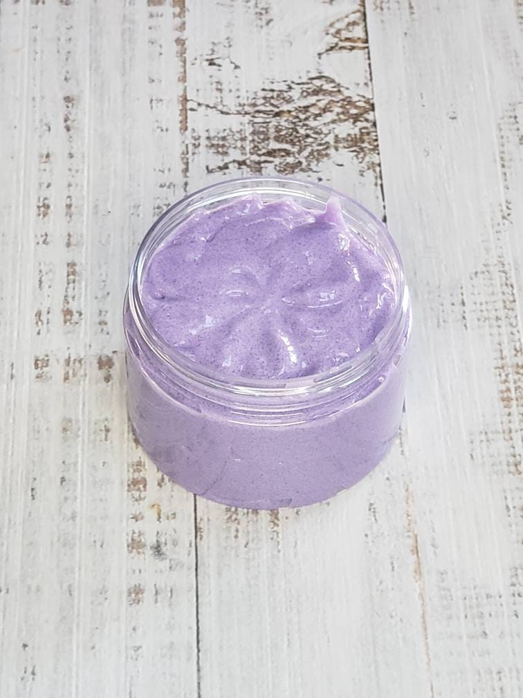 JAZ Body Essentials Black Amethyst Whipped Soap with Exfoliant