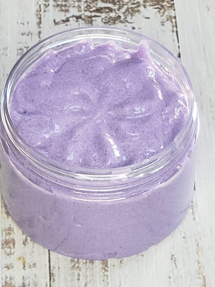JAZ Body Essentials Black Amethyst Whipped Soap with Exfoliant